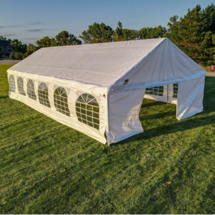 20' x 40' Heavy Duty Event, Party, Wedding Tent, Canopy, with Sidewalls